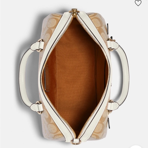 COACH Rowan Satchel In Signature Canvas - Picture 3 of 8